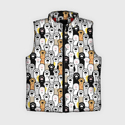 Женский жилет ЛАПКИ