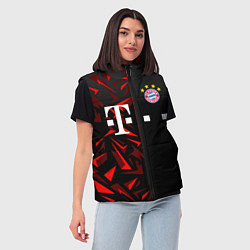 Женский жилет FC Bayern Munchen Форма, цвет: 3D-черный — фото 2