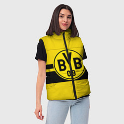 Женский жилет BORUSSIA DORTMUND, цвет: 3D-красный — фото 2
