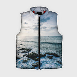Женский жилет Море