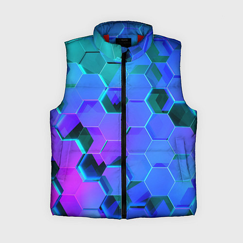 Женский жилет Geometry / 3D-Красный – фото 1