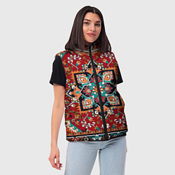 Женский жилет Классический ковер, цвет: 3D-черный — фото 2