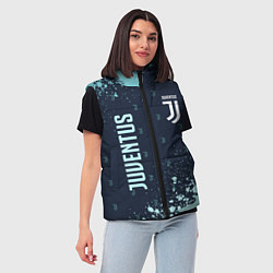 Женский жилет JUVENTUS ЮВЕНТУС, цвет: 3D-черный — фото 2