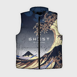 Женский жилет Ghost of Tsushima, цвет: 3D-черный