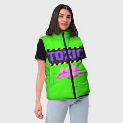 Женский жилет Toxic, цвет: 3D-черный — фото 2