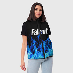 Женский жилет FALLOUT, цвет: 3D-красный — фото 2