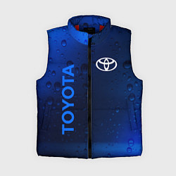 Женский жилет TOYOTA ТОЙОТА, цвет: 3D-красный