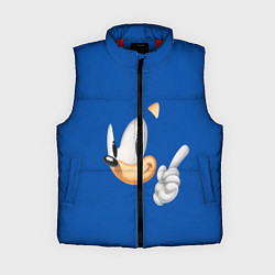 Женский жилет Sonic, цвет: 3D-красный