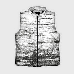 Женский жилет Деревянный, цвет: 3D-черный