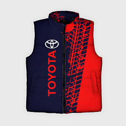 Женский жилет TOYOTA ТОЙОТА, цвет: 3D-черный