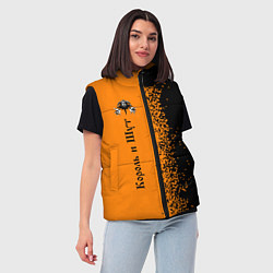Женский жилет КОРОЛЬ И ШУТ, цвет: 3D-черный — фото 2