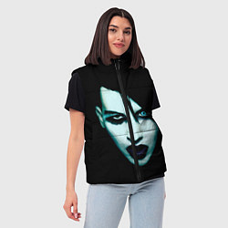 Женский жилет Marilyn Manson, цвет: 3D-черный — фото 2