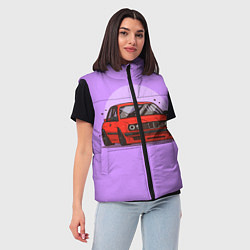 Женский жилет БМВ Пандем, цвет: 3D-красный — фото 2