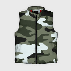 Женский жилет Camouflage 2, цвет: 3D-красный