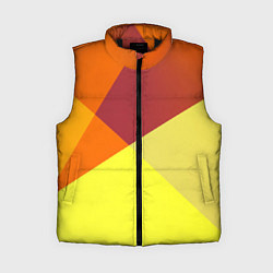 Женский жилет Оранжевые углы
