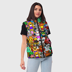 Женский жилет ROBLOX PIGGY, цвет: 3D-красный — фото 2