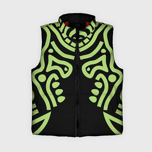 Женский жилет Узор тату / 3D-Красный – фото 1