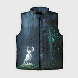 Женский жилет Олень, цвет: 3D-светло-серый