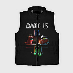 Женский жилет AMONG US, цвет: 3D-светло-серый