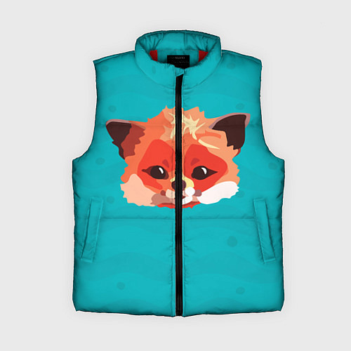Женский жилет Лисичка / 3D-Красный – фото 1