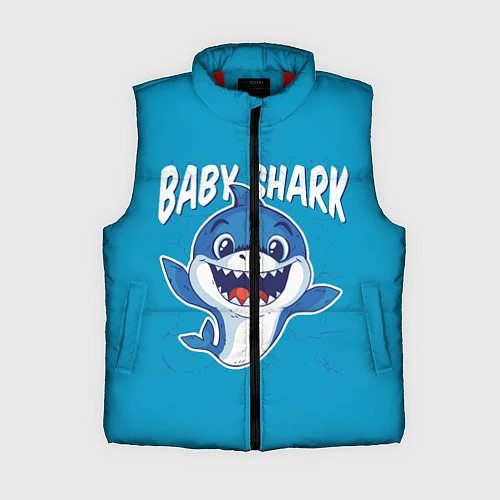 Женский жилет Baby Shark / 3D-Красный – фото 1