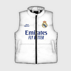Женский жилет REAL MADRID, домашняя 2021, цвет: 3D-черный