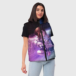 Женский жилет Урарака, Очако, цвет: 3D-черный — фото 2