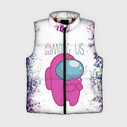 Женский жилет Among Us Love Z, цвет: 3D-красный