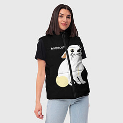 Женский жилет Ёпарасете, цвет: 3D-красный — фото 2