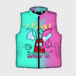 Женский жилет AMONG US, цвет: 3D-черный