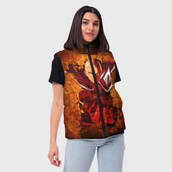 Женский жилет Ванпанчмен, цвет: 3D-красный — фото 2