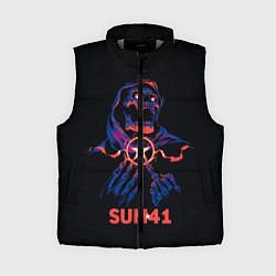 Женский жилет Sum 41 череп