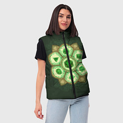 Женский жилет DnD Dices: Clever, цвет: 3D-черный — фото 2
