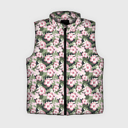 Женский жилет Камуфляж из цветов