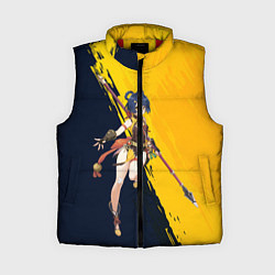 Женский жилет Genshin Impact, цвет: 3D-красный