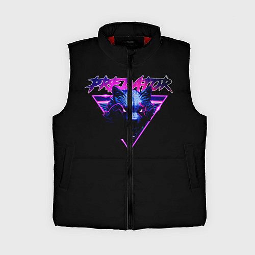 Женский жилет Хищник неон / 3D-Красный – фото 1