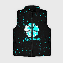 Женский жилет Черный клевер, цвет: 3D-черный