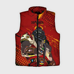 Женский жилет Hades - Аид, цвет: 3D-черный