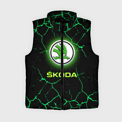 Женский жилет SKODA, цвет: 3D-черный