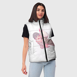 Женский жилет Милота, цвет: 3D-черный — фото 2