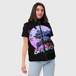 Женский жилет Evangelion, цвет: 3D-светло-серый — фото 2