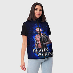 Женский жилет ДАСТИН ПОРЬЕ, цвет: 3D-красный — фото 2