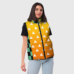 Женский жилет ТАНДЖИРО ЗЕНИТЦУ ТОМИОКА, цвет: 3D-черный — фото 2