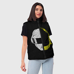 Женский жилет Daft Punk, цвет: 3D-красный — фото 2