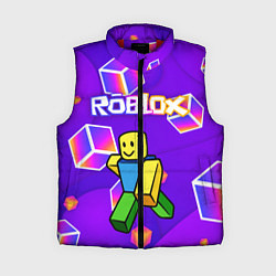 Женский жилет ROBLOX КУБЫ, цвет: 3D-красный