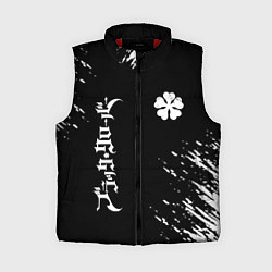 Женский жилет Черный клевер, цвет: 3D-красный