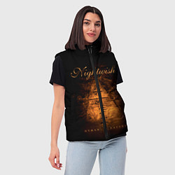 Женский жилет NIGHTWISH, цвет: 3D-светло-серый — фото 2