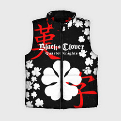 Женский жилет ЧЕРНЫЙ КЛЕВЕР, цвет: 3D-красный