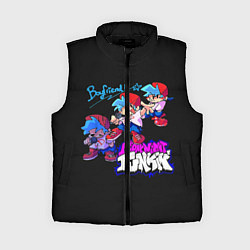 Женский жилет Friday Night Funkin, цвет: 3D-черный