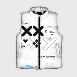 Женский жилет Desert Eagle: Printstream White